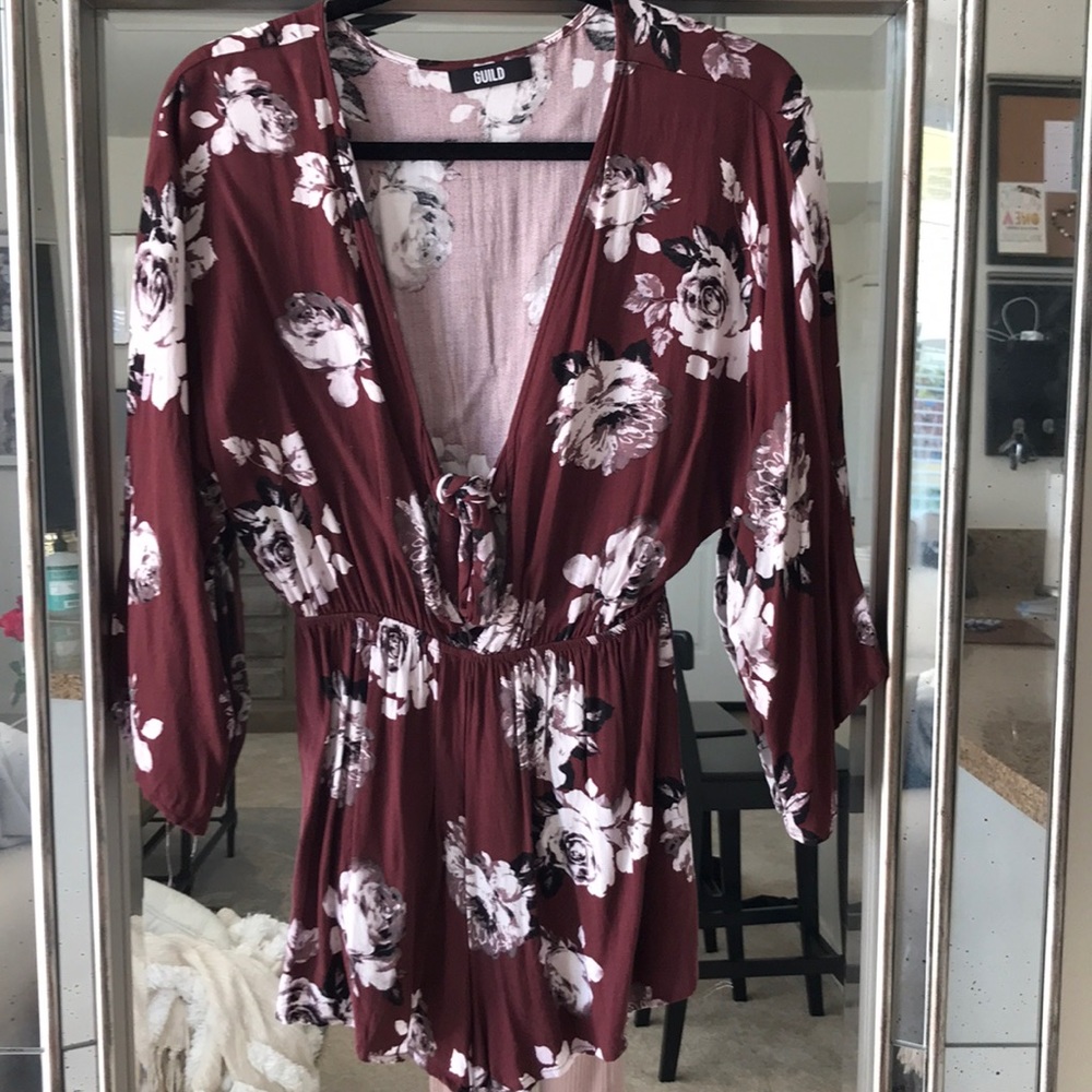 Floral romper from Guild